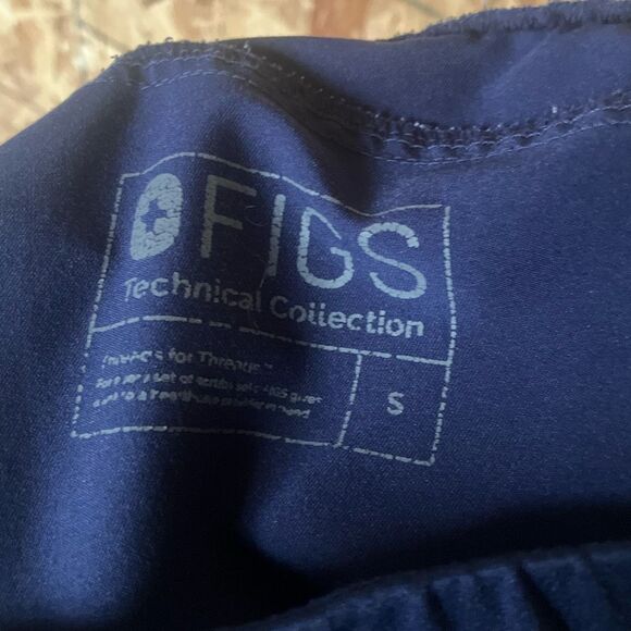 FIGS NAVY SCRUB PANTS women’s SMALL uniform healthcare nursing #751 - Picture 5 of 5
